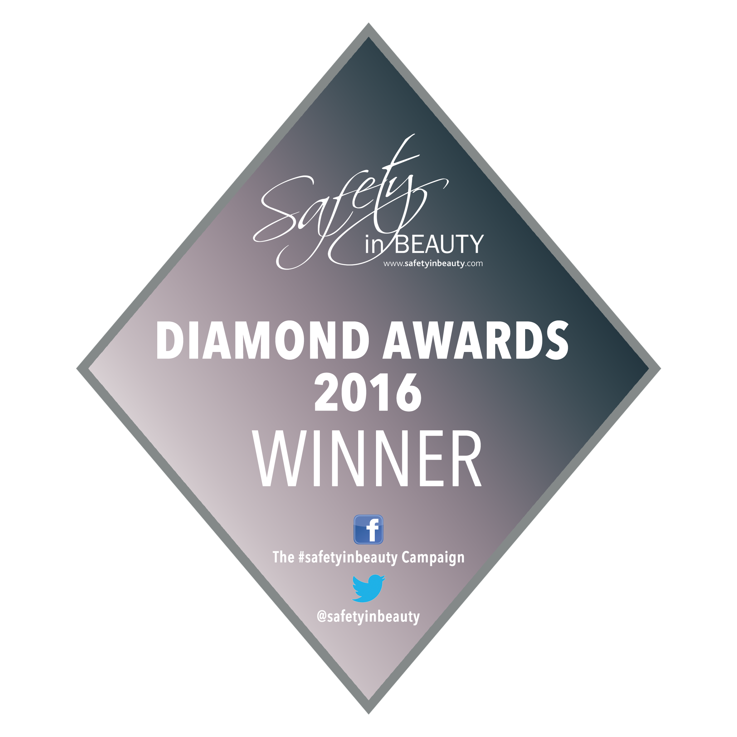 Safety in Beauty Winner Badge 2016